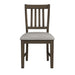 Yellowstone - Dining Side Chair (Set of 2) - Medium Brown / Gray – Chair Sets by Elements International at Furniture Wholesale Plus , Nashville furniture store