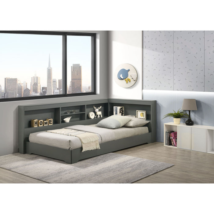 Sami - Corner Bed – Storage Beds by Elements International at Furniture Wholesale Plus , Nashville furniture store