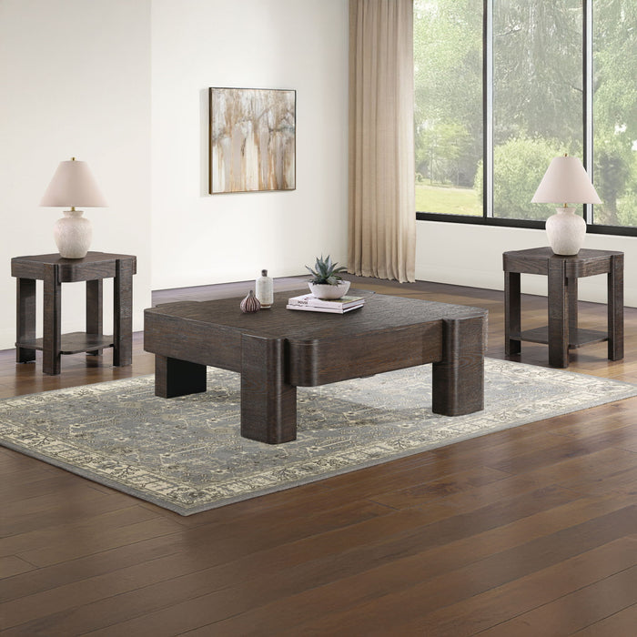 Salina - Square 3 Piece Occasional Set - Espresso – Table Sets by Steve Silver Furniture at Furniture Wholesale Plus , Nashville furniture store