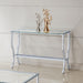 Saide Rectangular Sofa Table with Mirrored Shelf Chrome - Premium Sofa Table from Coaster Z2 Standard - Just $198! Shop now at Furniture Wholesale Plus  We are the best furniture store in Nashville, Hendersonville, Goodlettsville, Madison, Antioch, Mount Juliet, Lebanon, Gallatin, Springfield, Murfreesboro, Franklin, Brentwood