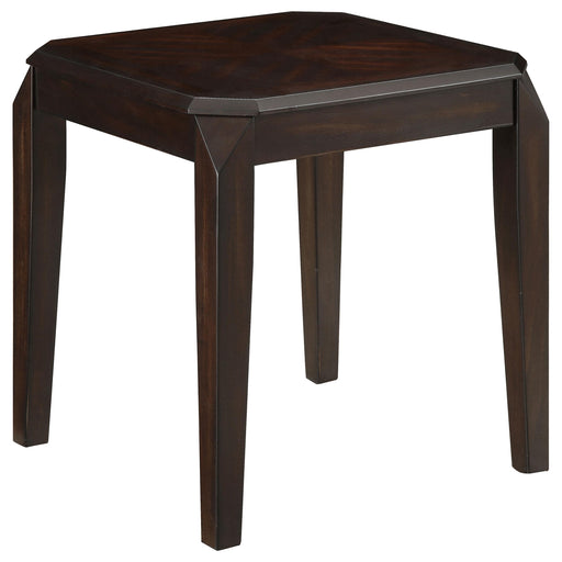 Baylor Square End Table Walnut - Premium End Table from Coaster Z2 Standard - Just $138! Shop now at Furniture Wholesale Plus  We are the best furniture store in Nashville, Hendersonville, Goodlettsville, Madison, Antioch, Mount Juliet, Lebanon, Gallatin, Springfield, Murfreesboro, Franklin, Brentwood