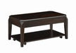 Baylor Lift Top Coffee Table with Hidden Storage Walnut - Premium Coffee Table from Coaster Z2 Standard - Just $258! Shop now at Furniture Wholesale Plus  We are the best furniture store in Nashville, Hendersonville, Goodlettsville, Madison, Antioch, Mount Juliet, Lebanon, Gallatin, Springfield, Murfreesboro, Franklin, Brentwood