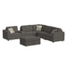 Options One - Living Room Set Sectional – 2 Piece Living Room Sets by Elements International at Furniture Wholesale Plus , Nashville furniture store