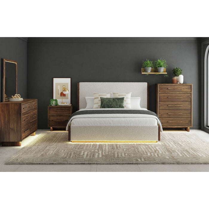 Brisbane - Chest With LED - Brown – Accent Chests by Elements International at Furniture Wholesale Plus , Nashville furniture store