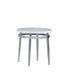 Avilla Round End Table White and Chrome - Premium End Table from Coaster Z2 Standard - Just $198! Shop now at Furniture Wholesale Plus  We are the best furniture store in Nashville, Hendersonville, Goodlettsville, Madison, Antioch, Mount Juliet, Lebanon, Gallatin, Springfield, Murfreesboro, Franklin, Brentwood