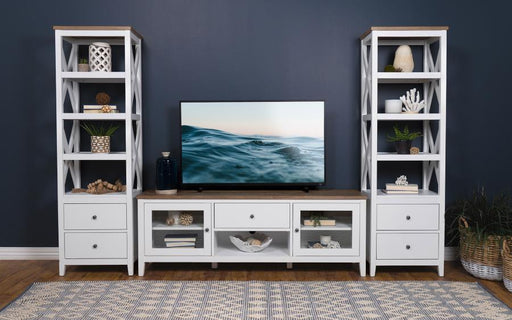 Hollis - 3 Piece TV Stand Entertainment Center - White - Premium Entertainment Centers from Coaster Fine Furniture - Just $1949! Shop now at Furniture Wholesale Plus  We are the best furniture store in Nashville, Hendersonville, Goodlettsville, Madison, Antioch, Mount Juliet, Lebanon, Gallatin, Springfield, Murfreesboro, Franklin, Brentwood