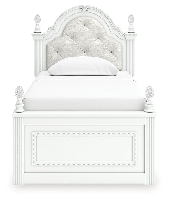 Kozlani - Upholstered Panel Bedroom Set – 3 Piece Bedroom Sets by Signature Design by Ashley® at Furniture Wholesale Plus , Nashville furniture store