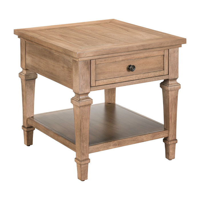 Haven Hills - End Table - Camel Beige – End Tables by Liberty Furniture at Furniture Wholesale Plus , Nashville furniture store