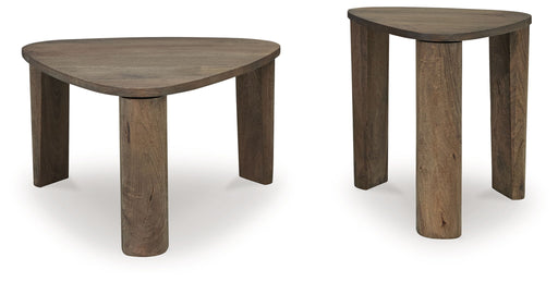 Reidport - Accent Cocktail Table Set (Set of 2) - Grayish Brown – Table Sets by Signature Design by Ashley® at Furniture Wholesale Plus , Nashville furniture store