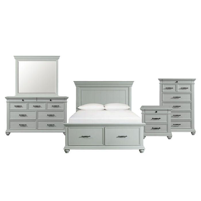 Slater - Platform Storage Bedroom Set – 3 Piece Bedroom Sets by Elements International at Furniture Wholesale Plus , Nashville furniture store
