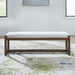 Harmony - Dining Bench - Brownstone – Upholstered Benches by Liberty Furniture at Furniture Wholesale Plus , Nashville furniture store