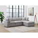 Cloud 9 - Ottoman - Zaftag Dove – Upholstered Ottomans by Elements International at Furniture Wholesale Plus , Nashville furniture store