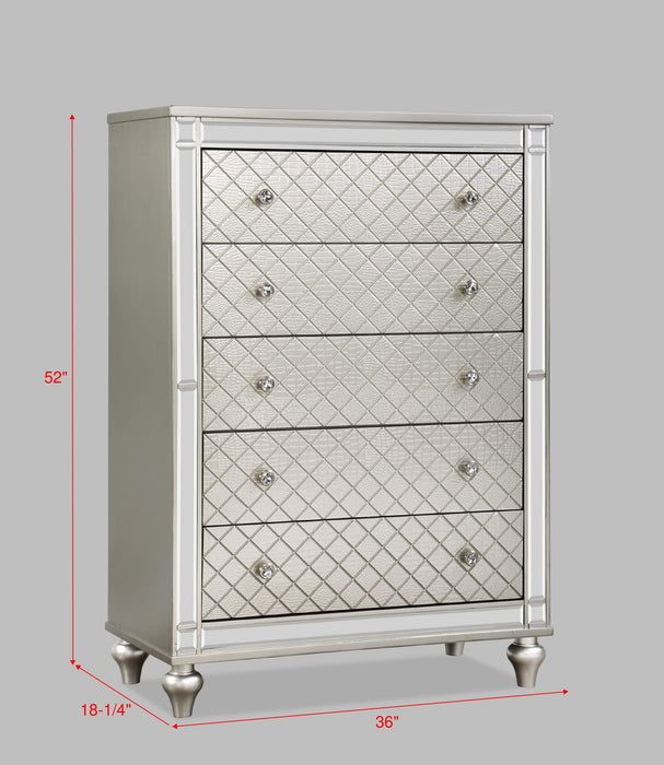 Cristian - Chest - Champagne – Accent Chests by Crown Mark at Furniture Wholesale Plus , Nashville furniture store