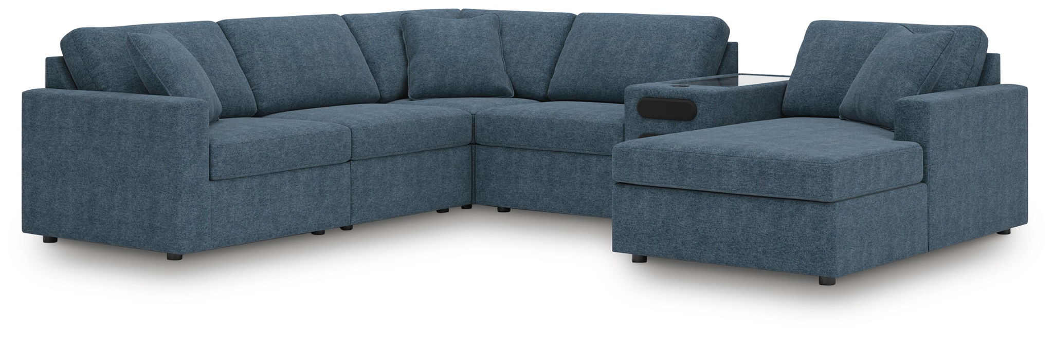 Modmax - Sectional - Ink – Stationary Sectionals by Signature Design by Ashley® at Furniture Wholesale Plus , Nashville furniture store