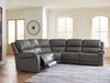 5Z - Pittson - Power Reclining Sectional – Reclining Sectionals by Signature Design by Ashley® at Furniture Wholesale Plus , Nashville furniture store