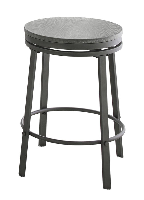 Portland - Counter Stool (Set of 2) - Dark Gray - Premium Stool Sets from Steve Silver Furniture - Just $169! Shop now at Furniture Wholesale Plus  We are the best furniture store in Nashville, Hendersonville, Goodlettsville, Madison, Antioch, Mount Juliet, Lebanon, Gallatin, Springfield, Murfreesboro, Franklin, Brentwood