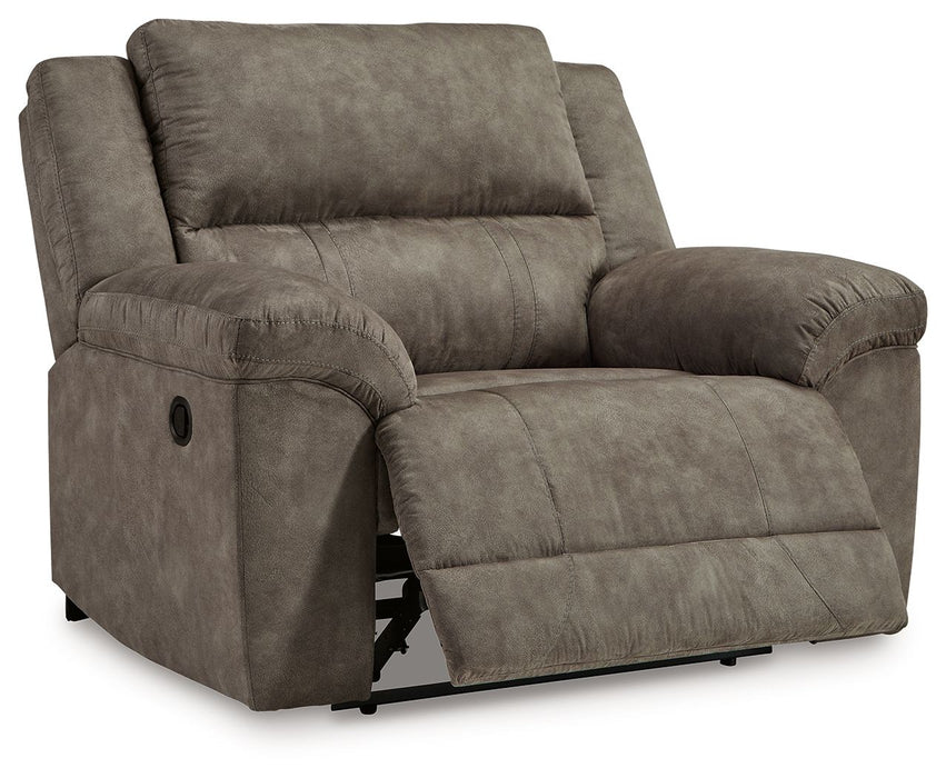 Laresview - Zero Wall Wide Seat Recliner - Fossil – Reclining Chairs by Signature Design by Ashley® at Furniture Wholesale Plus , Nashville furniture store