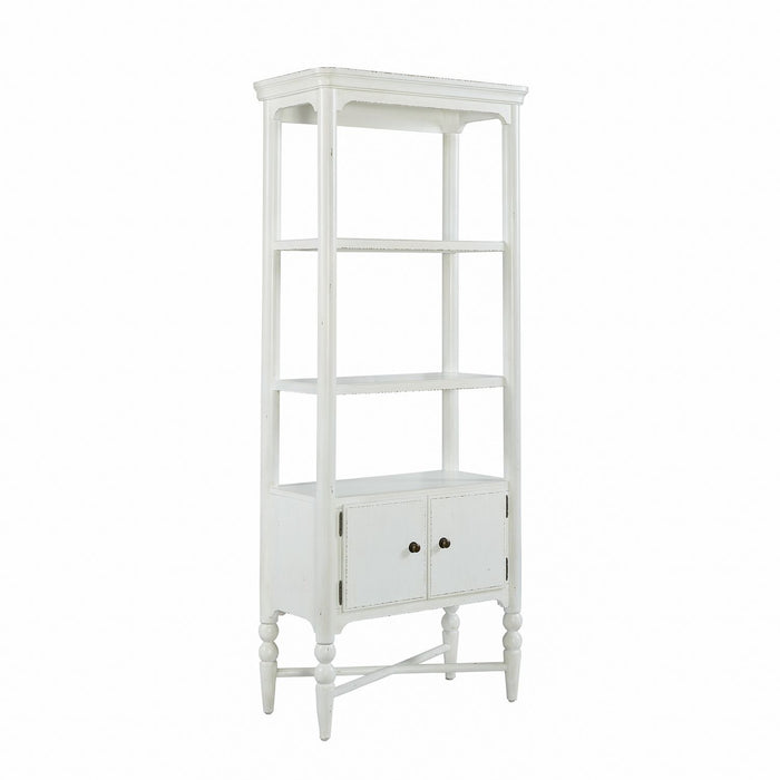 Turnberry Park - Etagere - Washed White – Etageres by Liberty Furniture at Furniture Wholesale Plus , Nashville furniture store