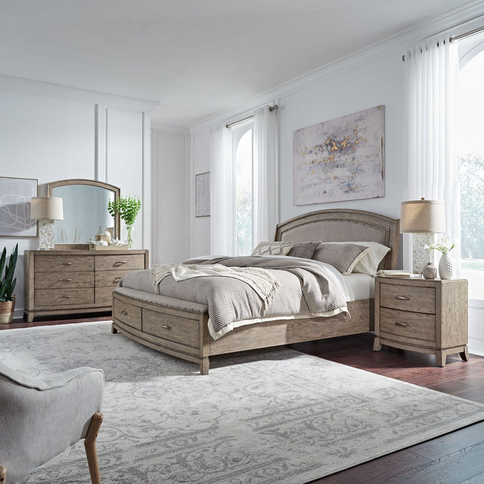 Avalon - Upholstered Bedroom Set – 3 Piece Bedroom Sets by Liberty Furniture at Furniture Wholesale Plus , Nashville furniture store