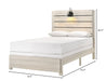 Carter - Bed In 1 Box – Platform Beds by Crown Mark at Furniture Wholesale Plus , Nashville furniture store