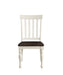 Joanna - Side Chair (Set of 2) - White – Chair Sets by Steve Silver Furniture at Furniture Wholesale Plus , Nashville furniture store