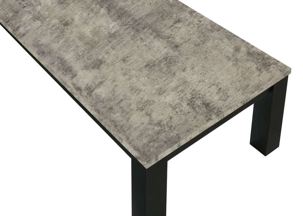 Theo - 3 Piece Cocktail Set - Concrete / Black – Table Sets by Crown Mark at Furniture Wholesale Plus , Nashville furniture store