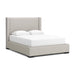 Brozmont - Queen Upholstered Storage Bed - Oatmeal – Storage Beds by Benchcraft® at Furniture Wholesale Plus , Nashville furniture store
