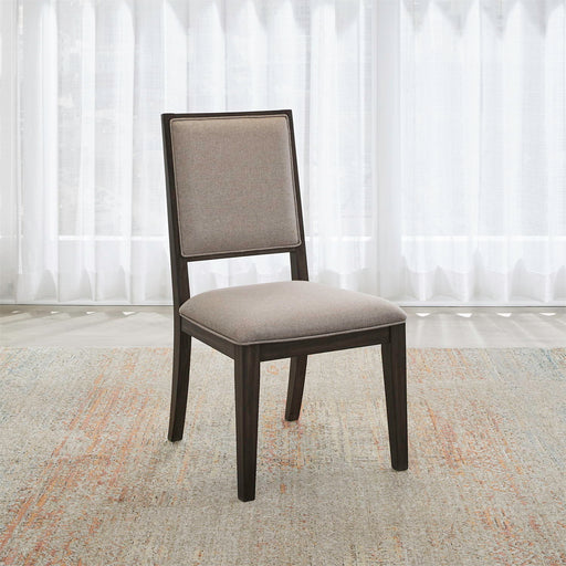 Modern Edge - Upholstered Side Chair - Caffe – Side Chairs by Liberty Furniture at Furniture Wholesale Plus , Nashville furniture store