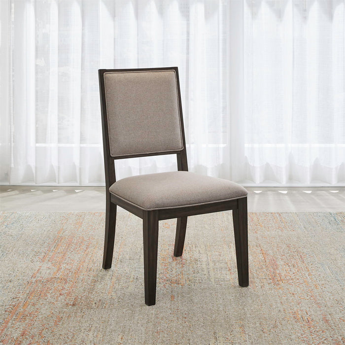 Modern Edge - Upholstered Side Chair - Caffe – Side Chairs by Liberty Furniture at Furniture Wholesale Plus , Nashville furniture store