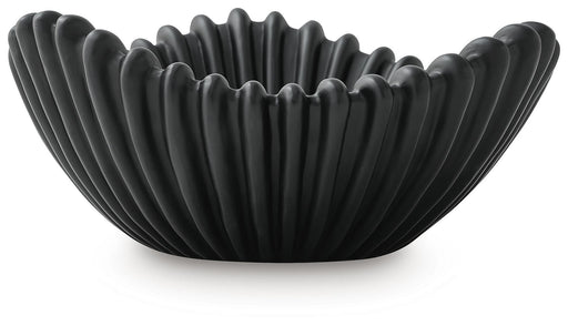 Browman - Bowl - Black – Plates & Bowls by Signature Design by Ashley® at Furniture Wholesale Plus , Nashville furniture store