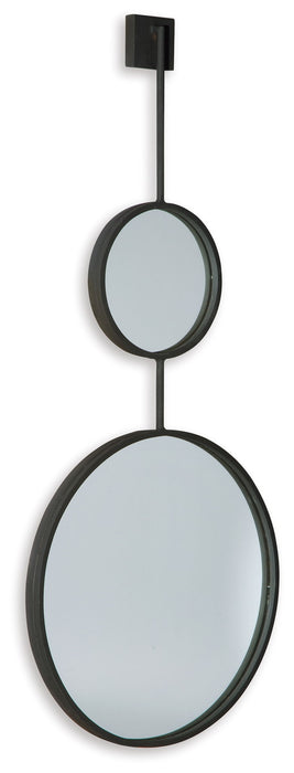 Brewer - Accent Mirror - Black – Accent Mirrors by Signature Design by Ashley® at Furniture Wholesale Plus , Nashville furniture store