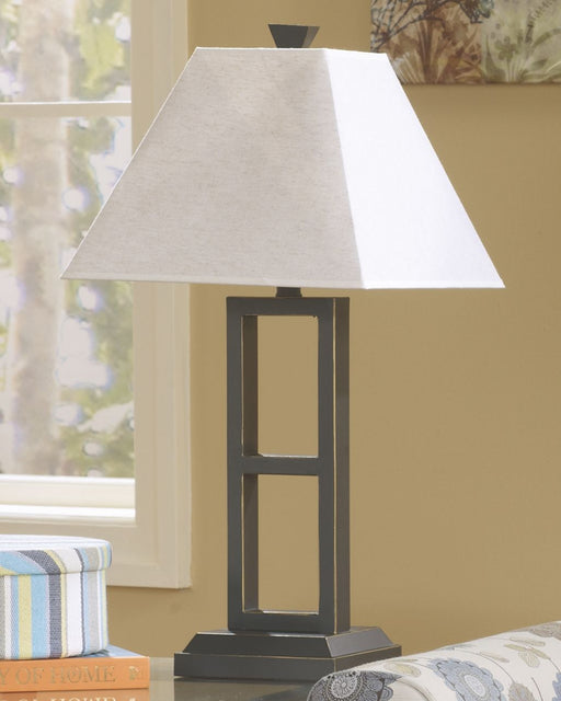 Deidra - Table Lamp (Set of 2) - Premium Table Lamps from Signature Design by Ashley® - Just $138! Shop now at Furniture Wholesale Plus  We are the best furniture store in Nashville, Hendersonville, Goodlettsville, Madison, Antioch, Mount Juliet, Lebanon, Gallatin, Springfield, Murfreesboro, Franklin, Brentwood