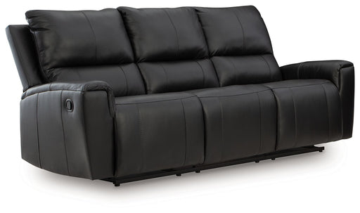 Glossmore - Reclining Sofa - Black – Reclining Sofas by Signature Design by Ashley® at Furniture Wholesale Plus , Nashville furniture store