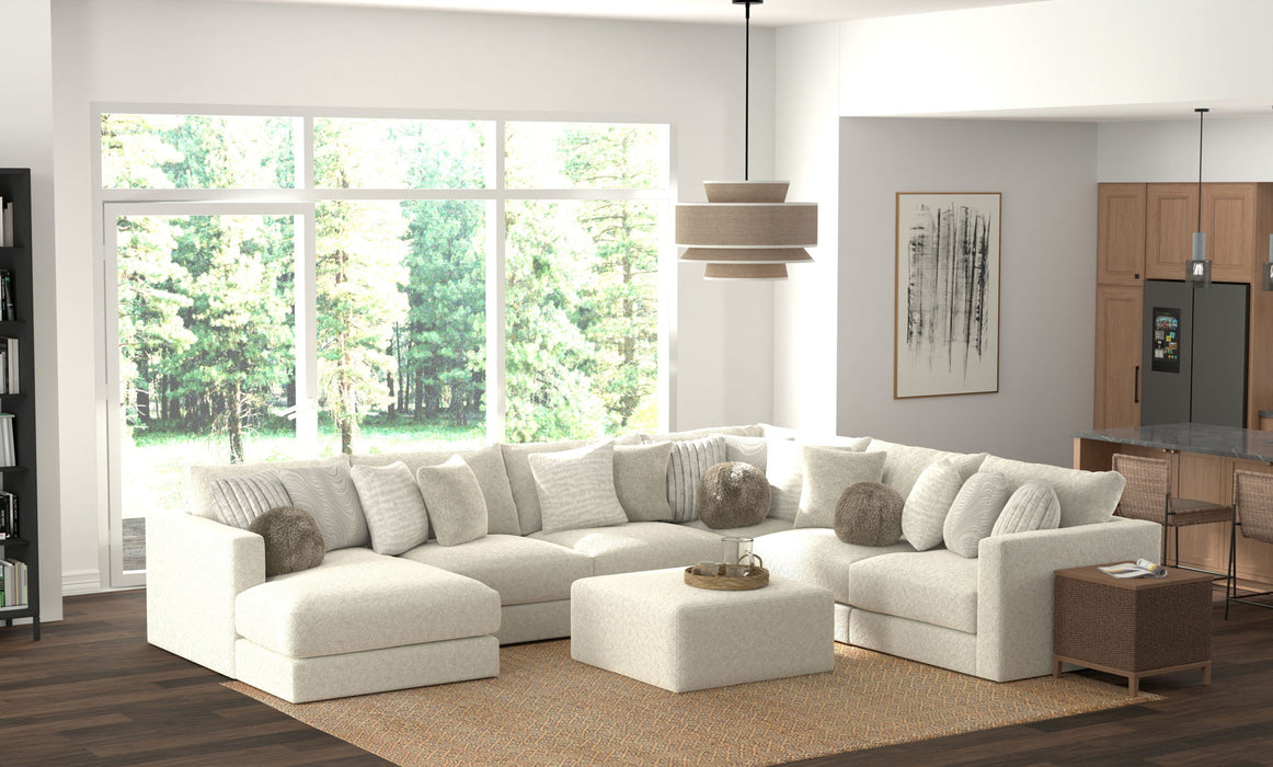 Ritzy - Modular Sofa And Included Cocktail Ottoman – 2 Piece Living Room Sets by Jackson at Furniture Wholesale Plus , Nashville furniture store