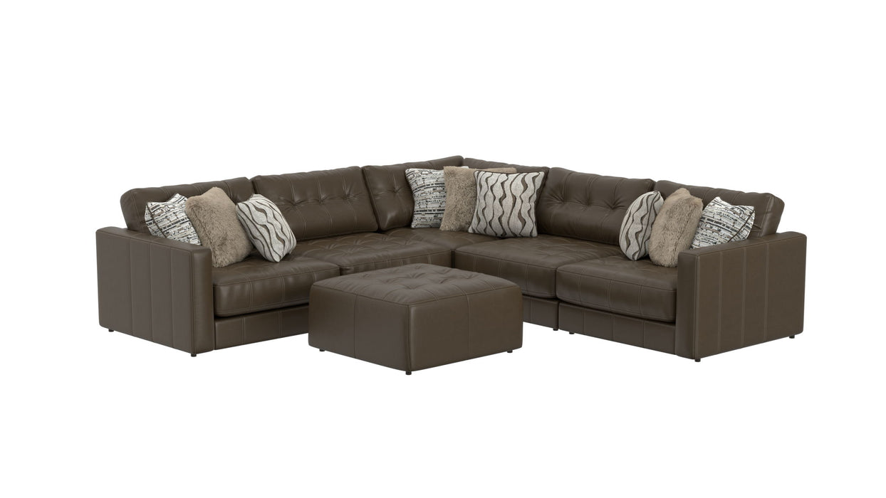 Siena - Modular Sectional And Cocktail Ottoman – 2 Piece Living Room Sets by Jackson at Furniture Wholesale Plus , Nashville furniture store
