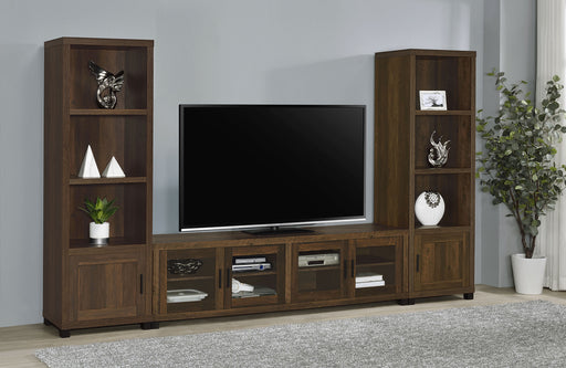 Sachin 3-piece Entertainment Center With 79" TV Stand - Premium Entertainment Center from Coaster Z2 Standard - Just $922! Shop now at Furniture Wholesale Plus  We are the best furniture store in Nashville, Hendersonville, Goodlettsville, Madison, Antioch, Mount Juliet, Lebanon, Gallatin, Springfield, Murfreesboro, Franklin, Brentwood