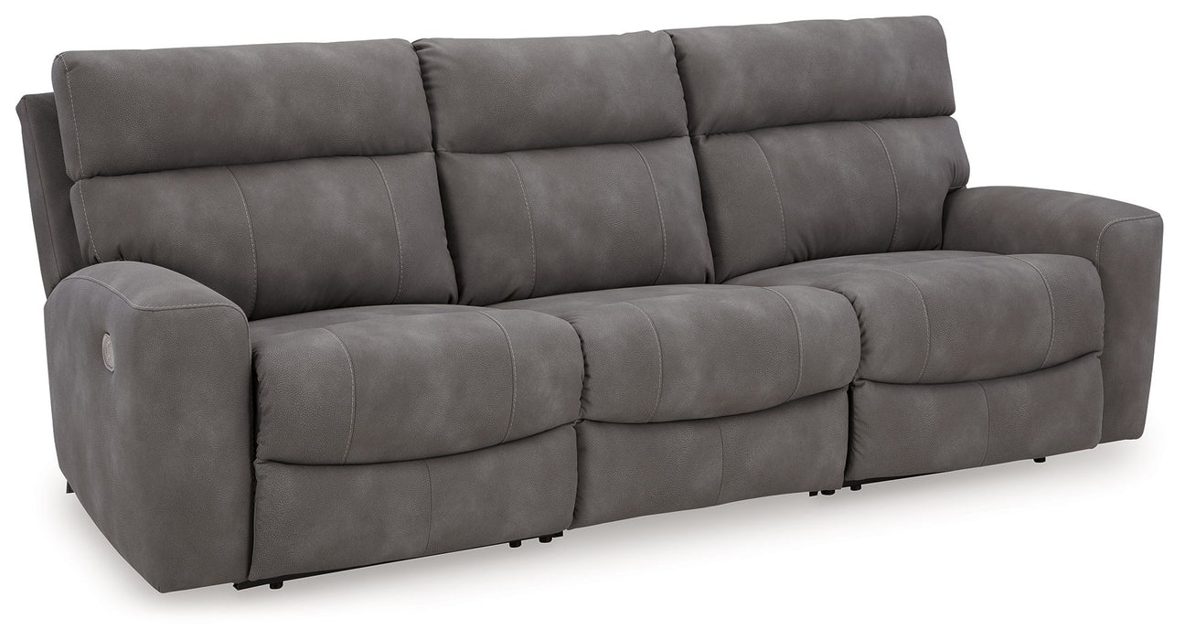Next-Gen Durapella - Reclining Sectional – Reclining Sectionals by Signature Design by Ashley® at Furniture Wholesale Plus , Nashville furniture store