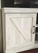 Bellaby - 63" TV Stand With Faux Firebrick Fireplace Insert - Whitewash – Fireplace TV Stands by Signature Design by Ashley® at Furniture Wholesale Plus , Nashville furniture store