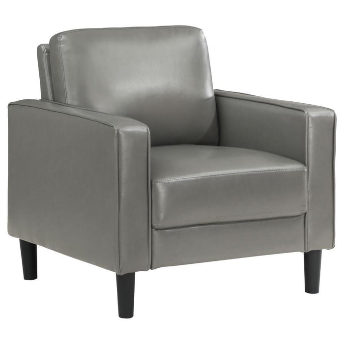 Ruth - Upholstered Track Arm Accent Chair – Arm Chairs by Coaster Fine Furniture at Furniture Wholesale Plus , Nashville furniture store
