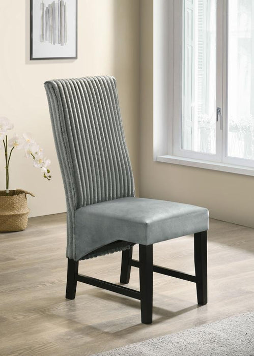 Barrand - Upholstered Dining Side Chair (Set of 2) – Chair Sets by Coaster Fine Furniture at Furniture Wholesale Plus , Nashville furniture store