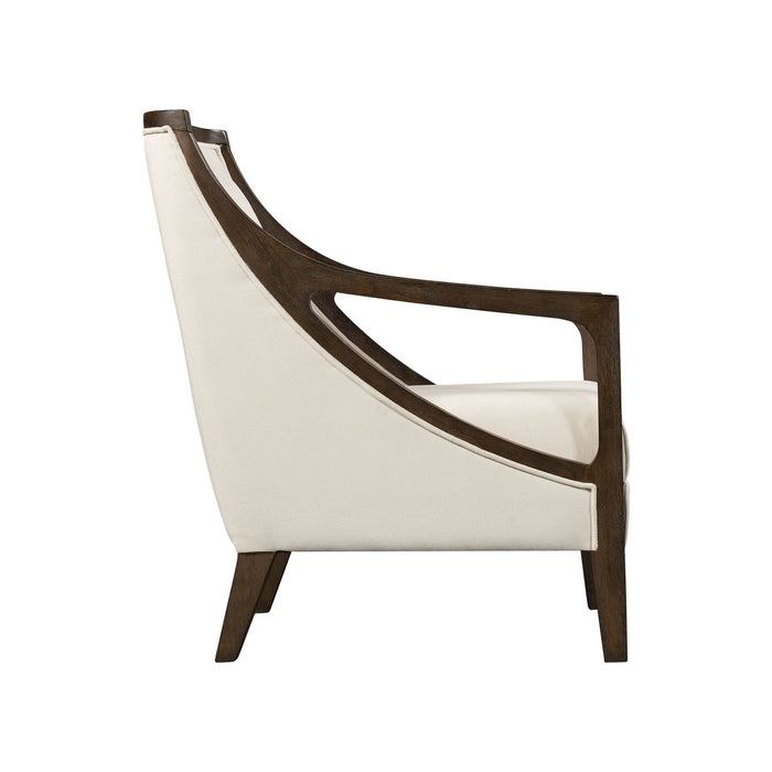 Hopkins - Accent Chair With Brown Frame – Accent Chairs by Elements International at Furniture Wholesale Plus , Nashville furniture store