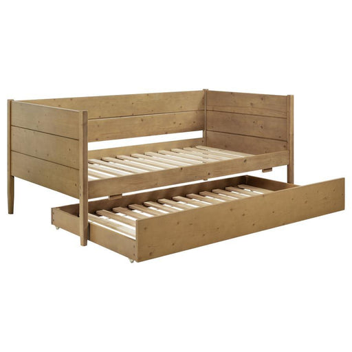 Calinda - Wood Twin Daybed With Trundle - Natural – Daybeds by Coaster Fine Furniture at Furniture Wholesale Plus , Nashville furniture store