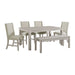 Eleanor - Standard Height Dining Set – 5 Piece Dining Room Sets by Elements International at Furniture Wholesale Plus , Nashville furniture store