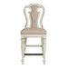 Magnolia Manor - Counter Height Chair - Antique White – Counter Chairs by Liberty Furniture at Furniture Wholesale Plus , Nashville furniture store