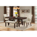 Jax - Bench - Cream – Upholstered Benches by Elements International at Furniture Wholesale Plus , Nashville furniture store