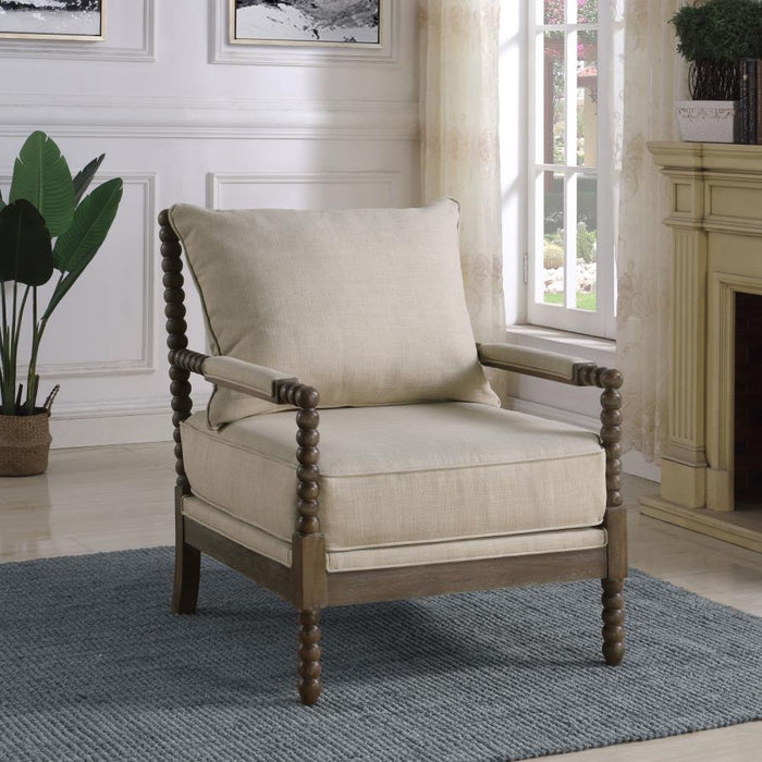 Blanchett - Cushion Back Accent Chair - Premium Accent Chairs from CoasterElevations - Just $539! Shop now at Furniture Wholesale Plus  We are the best furniture store in Nashville, Hendersonville, Goodlettsville, Madison, Antioch, Mount Juliet, Lebanon, Gallatin, Springfield, Murfreesboro, Franklin, Brentwood