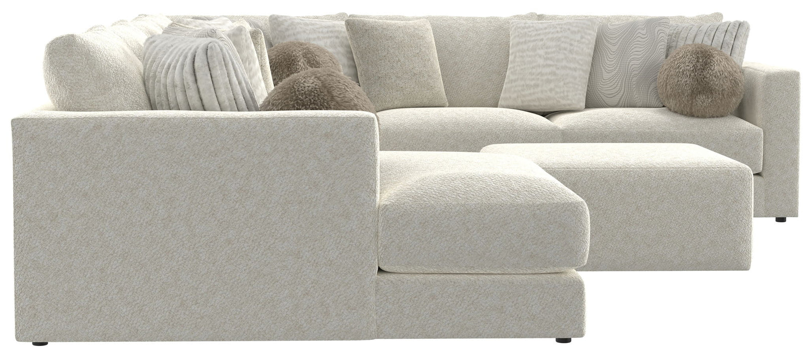Ritzy - Modular Sofa And Included Cocktail Ottoman – 2 Piece Living Room Sets by Jackson at Furniture Wholesale Plus , Nashville furniture store