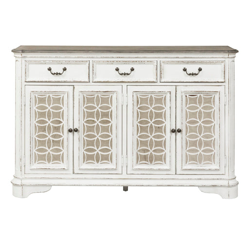 Magnolia Manor - Hall Buffet - Antique White – Buffets by Liberty Furniture at Furniture Wholesale Plus , Nashville furniture store