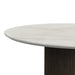 Sylvie - Round Dining Table With Faux Marble Top – Dining Tables by Elements International at Furniture Wholesale Plus , Nashville furniture store