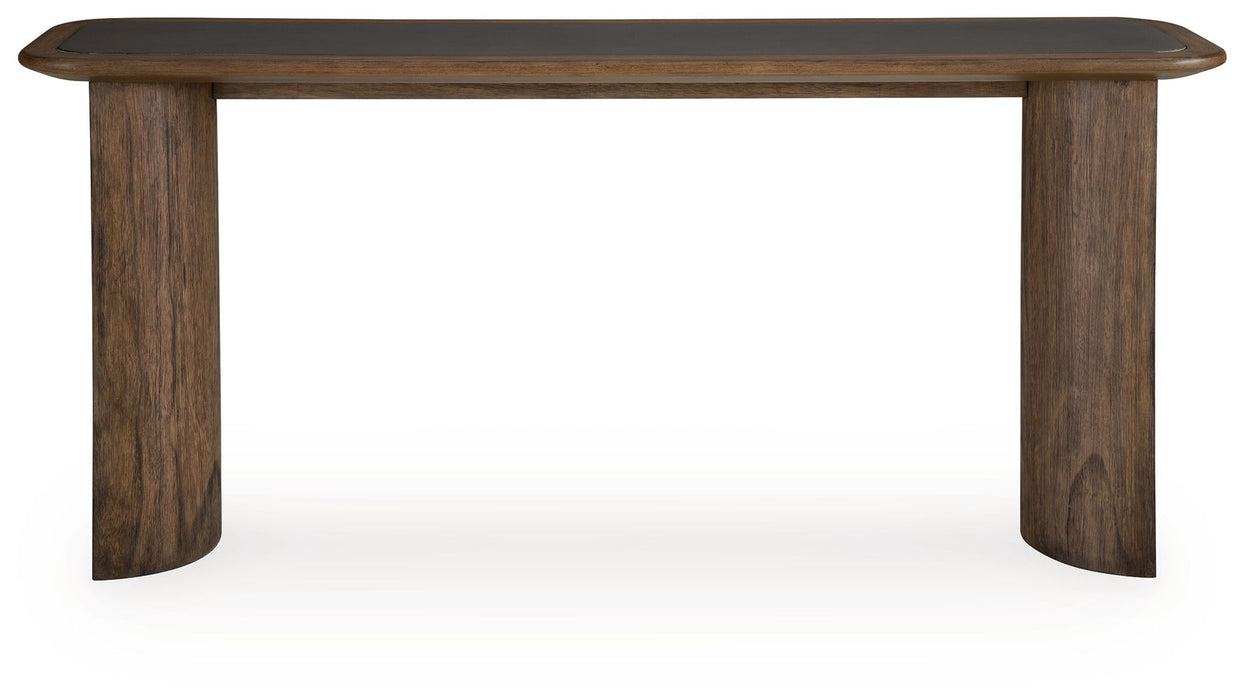 Dontayne - Sofa Table - Warm Brown – Sofa Tables by Signature Design by Ashley® at Furniture Wholesale Plus , Nashville furniture store